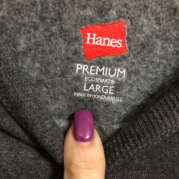 Hanes Premium EcoSmart Sweatshirt Unisex - Picture 6 of 9